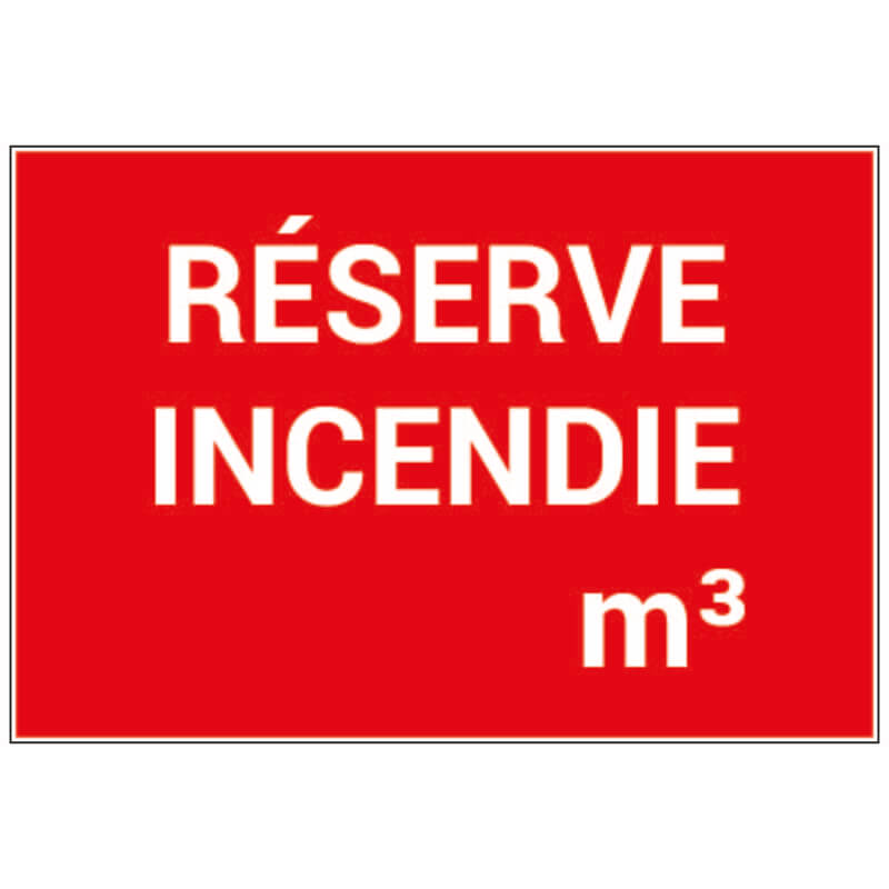 RÉSERVE D'EAU INCENDIE - A0493