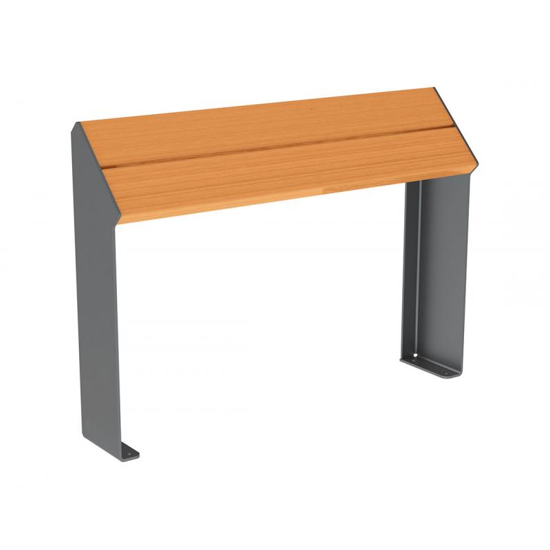 ASSIS-DEBOUT ACIER ET BOIS KUB