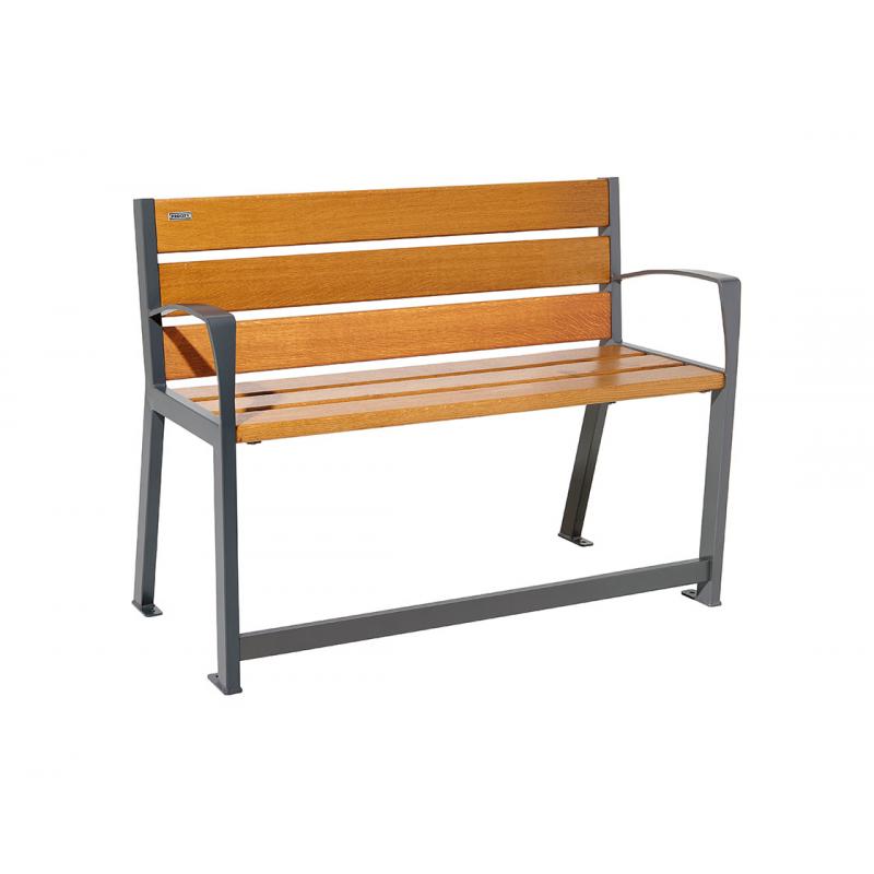 BANC BOIS ET ACIER SILAOS SPÉCIAL SÉNIOR