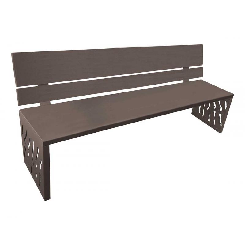 BANC VENISE ACIER