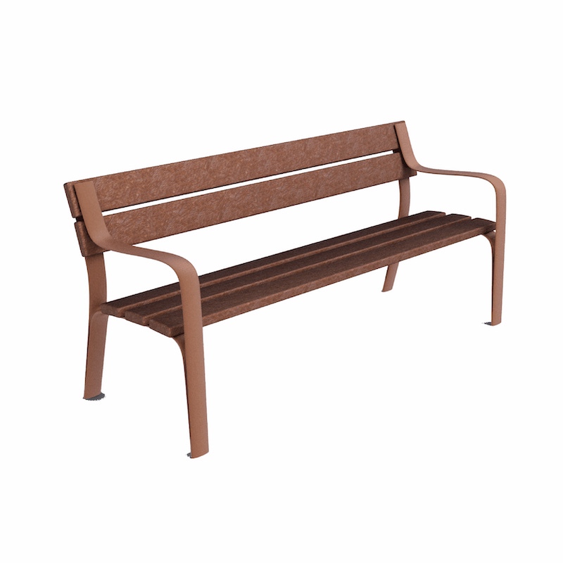 BANC CITIZEN BOIS EXOTIQUE
