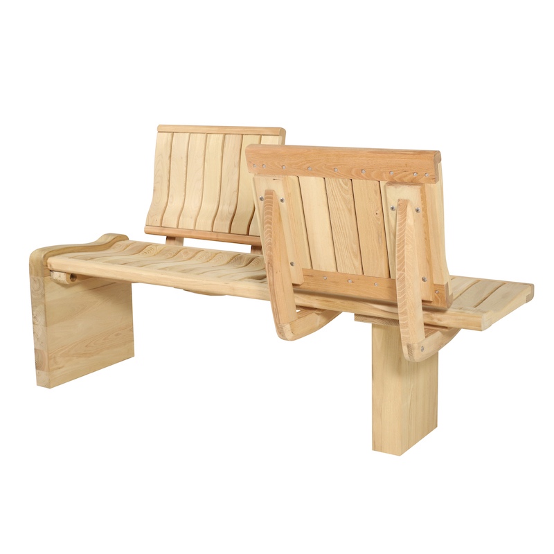 BANC CONFIDENT EN BOIS CALYPSO