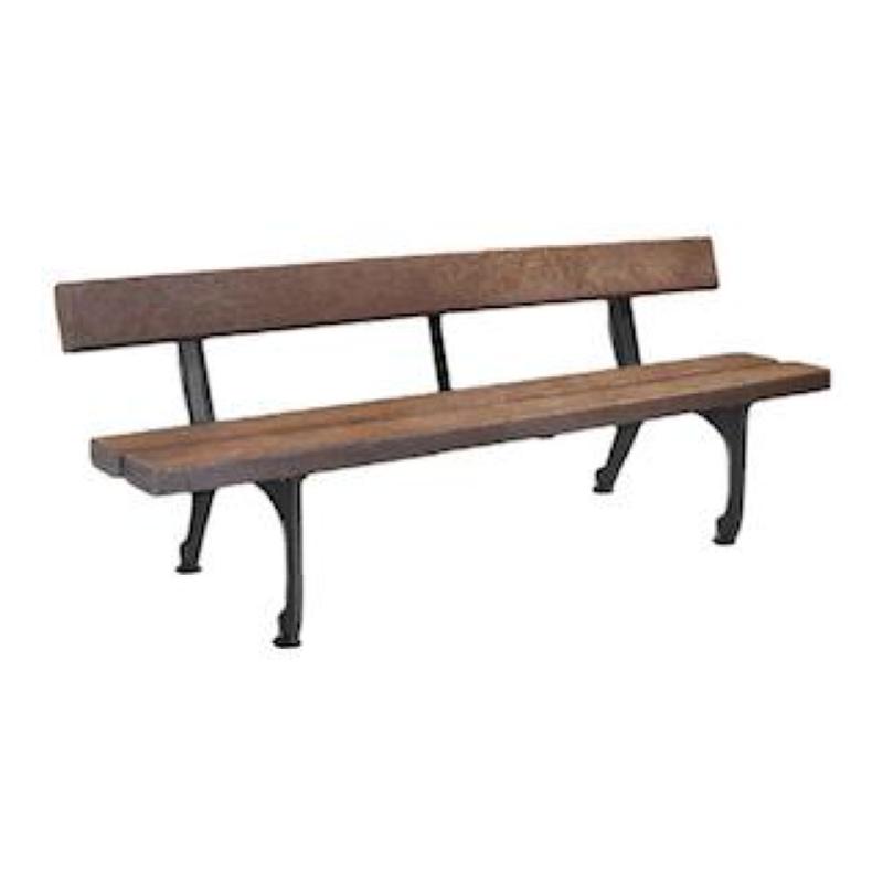 BANC PLASTIQUE RECYCLÉ ALMERIA