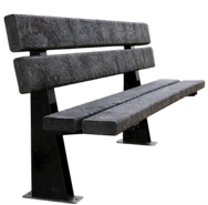 BANC PLASTIQUE RECYCLÉ ANDORRA 65