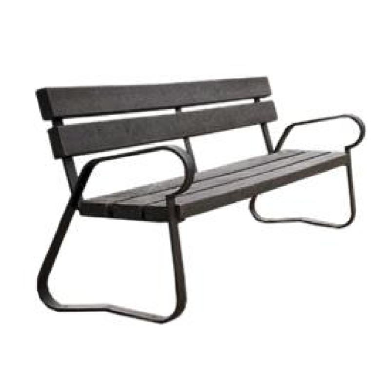 BANC PLASTIQUE RECYCLÉ MADRID 50