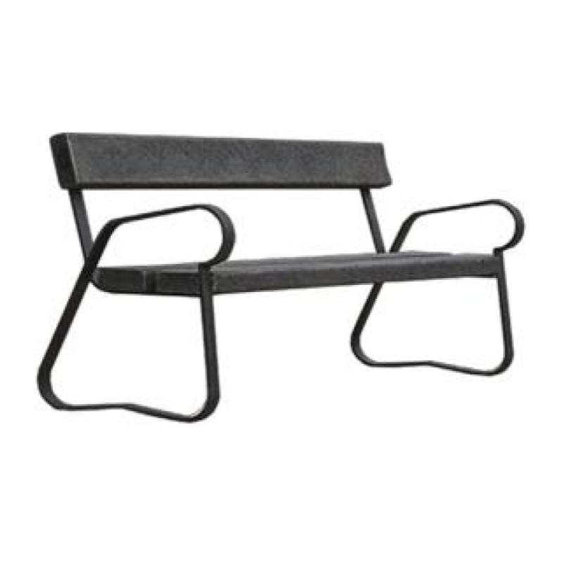 BANC PLASTIQUE RECYCLÉ MADRID 65