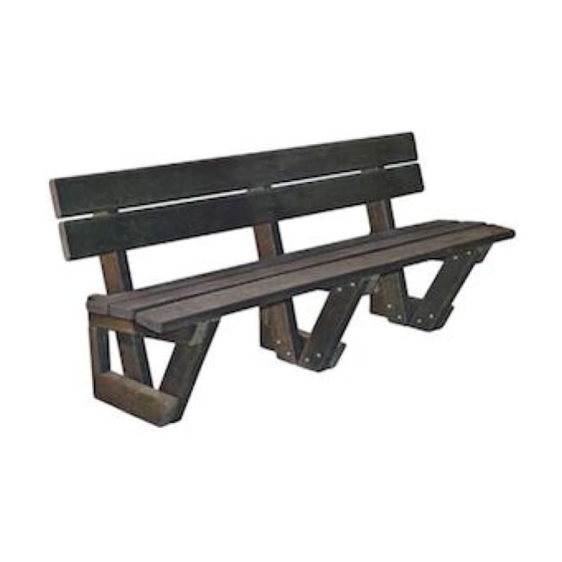 BANC PLASTIQUE RECYCLÉ MONACO