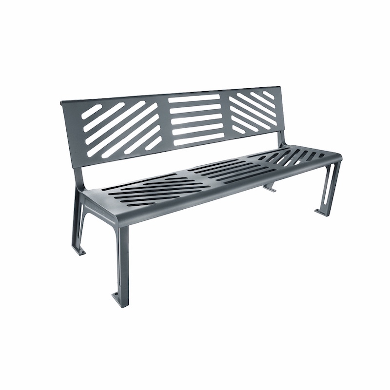 BANC ACIER SERTIS