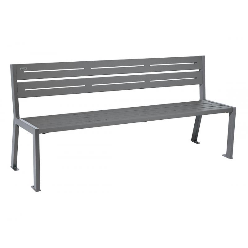 BANC ACIER SILAOS 5 LAMES
