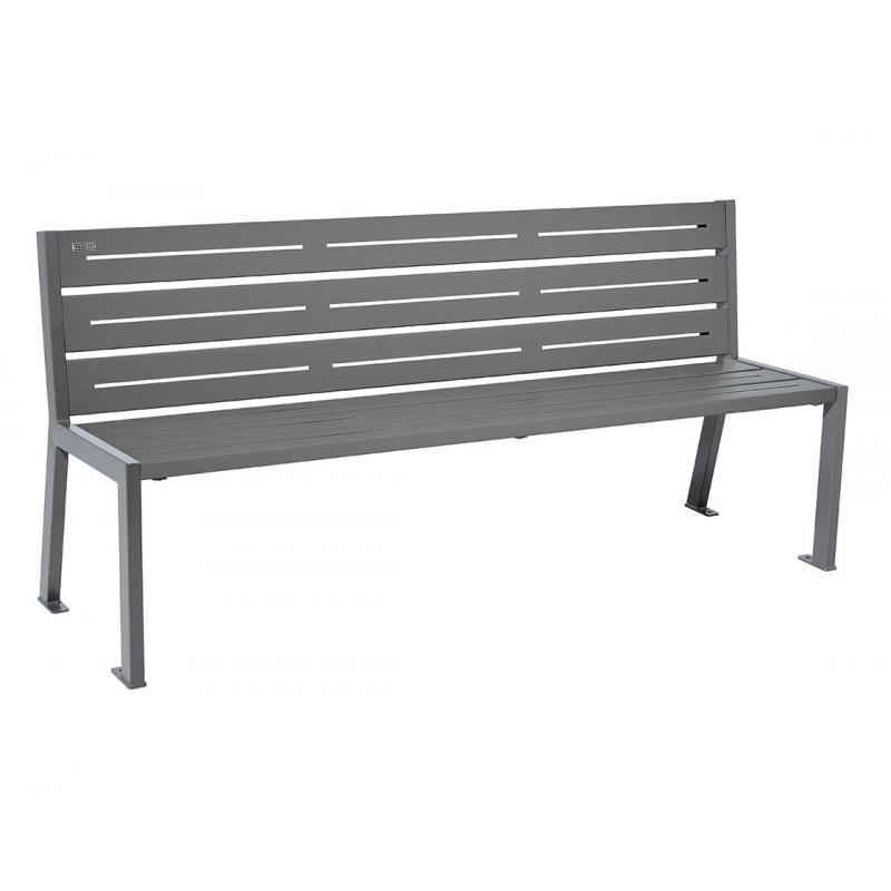 BANC ACIER SILAOS 6 LAMES