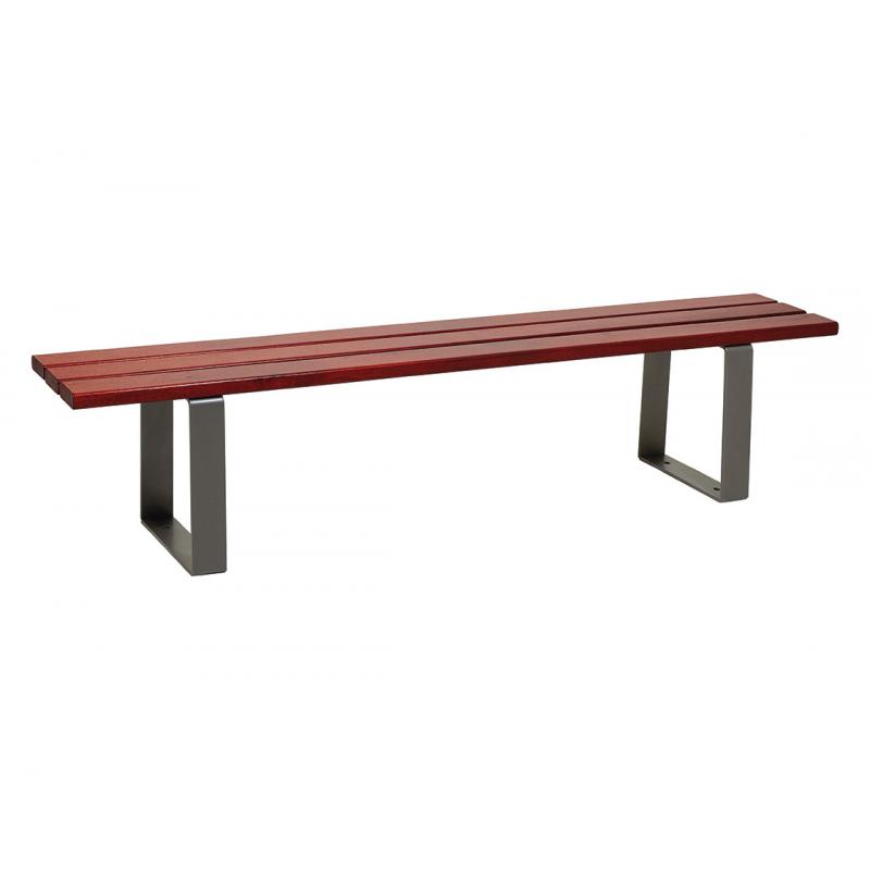 BANQUETTE BOIS ET ACIER RIGA