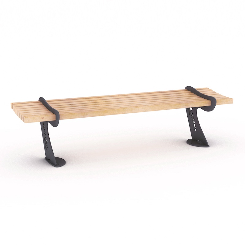 BANQUETTE BOIS ET ACIER TREVIGNON