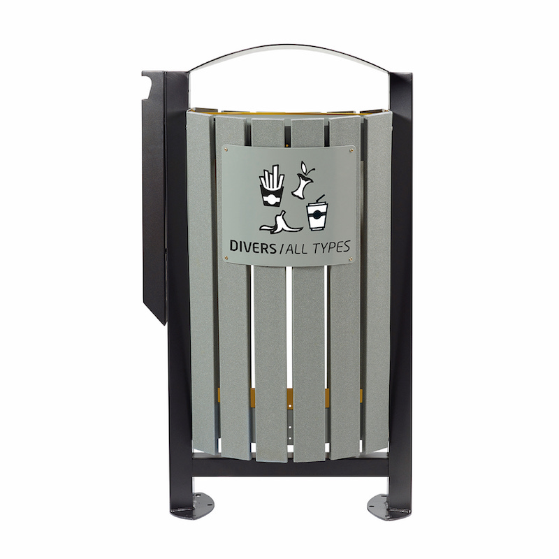 CORBEILLE ARKEA DOUBLE 2 x 60L ETIK