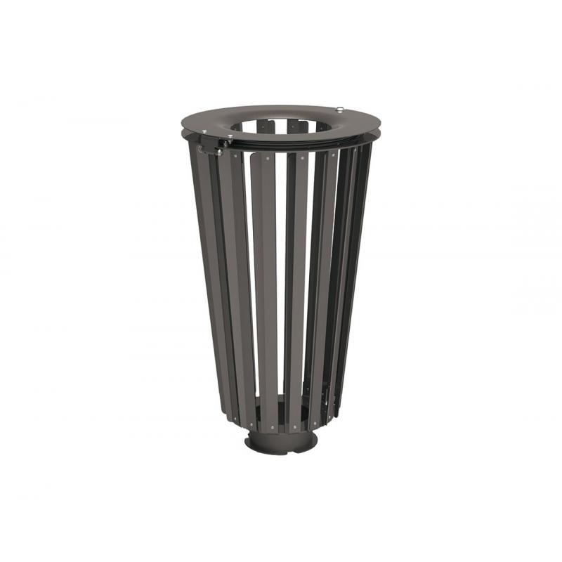 CORBEILLE LOFOTEN ACIER 80L