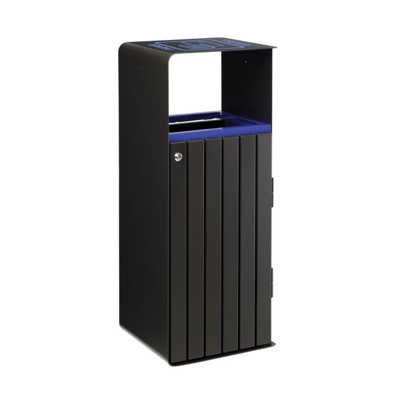 CORBEILLE ARTRI 110L ALUMINIUM