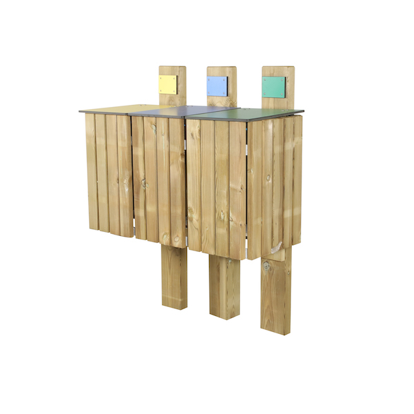 CORBEILLE TRI SÉLECTIF FREHEL 3 x 40L