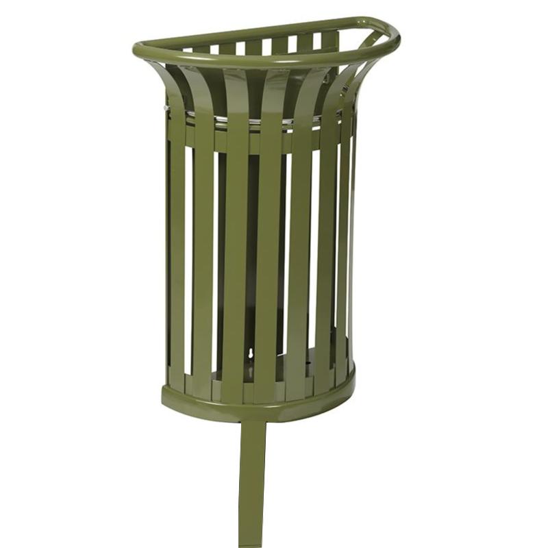 CORBEILLE TULIPE FIXATION SUR POTEAU 35L