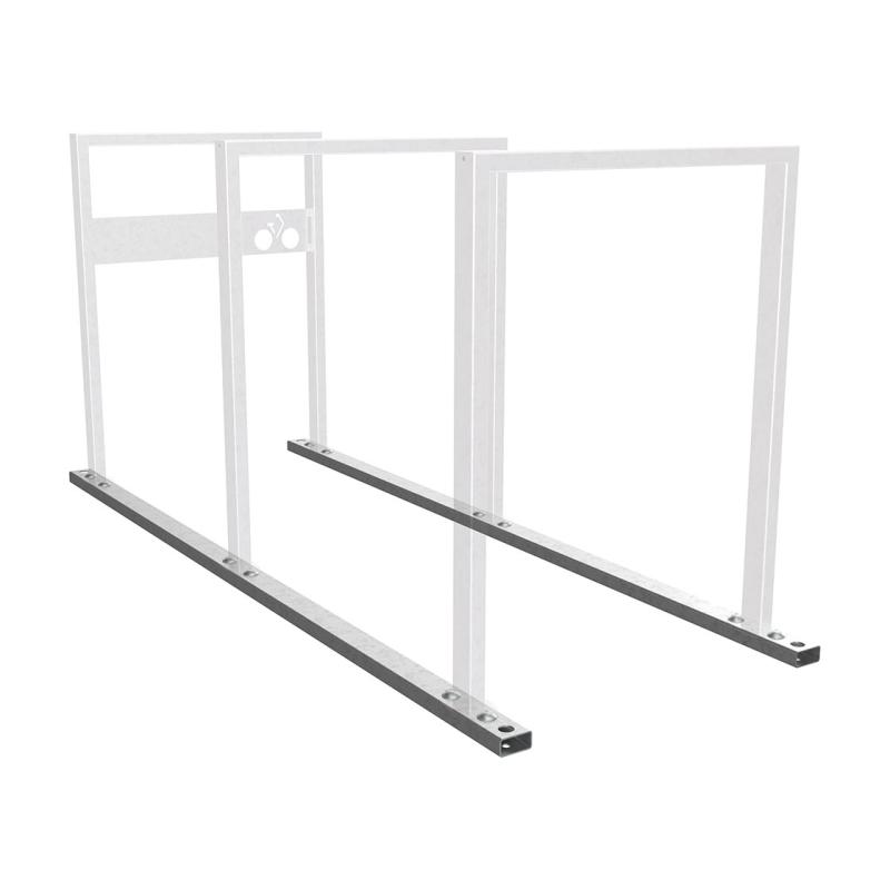 Chassis pour appuis vélos sur platines galva