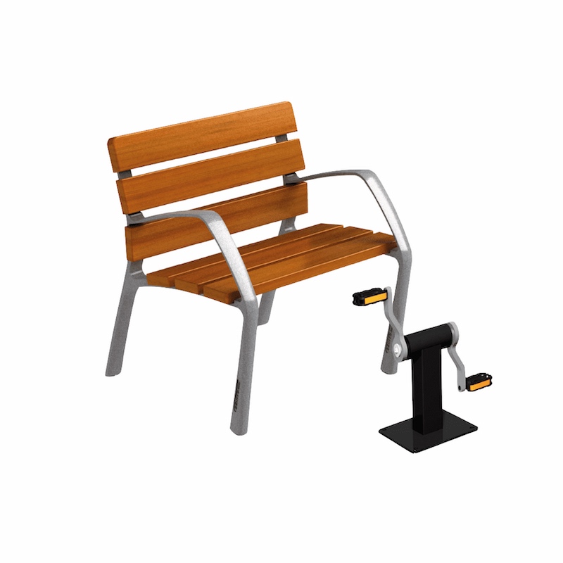 BANC AVEC PÉDALIER