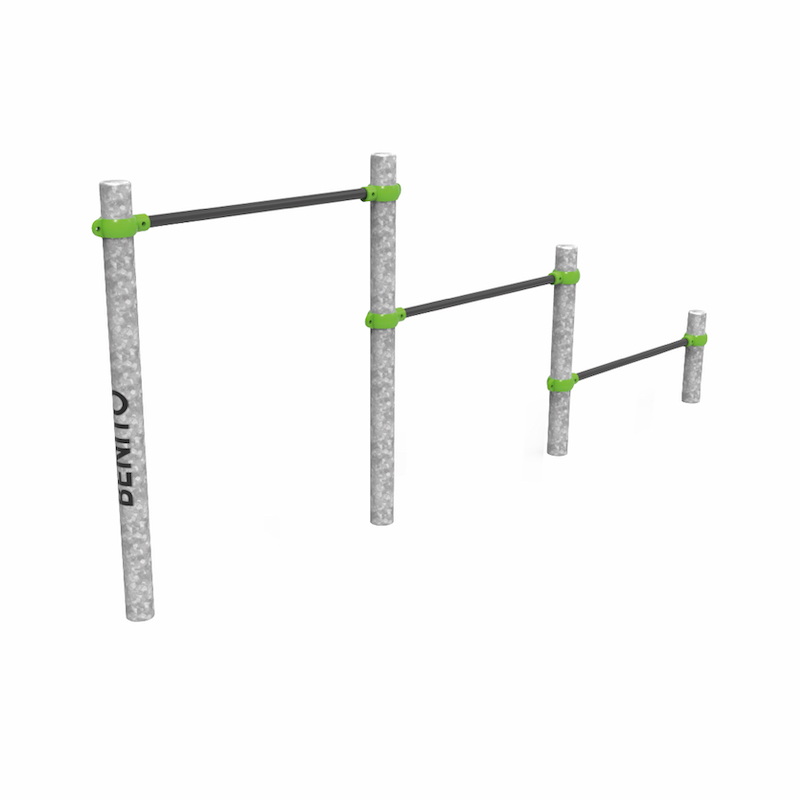 STREET WORKOUT GALVA POMPES SUR BARRES