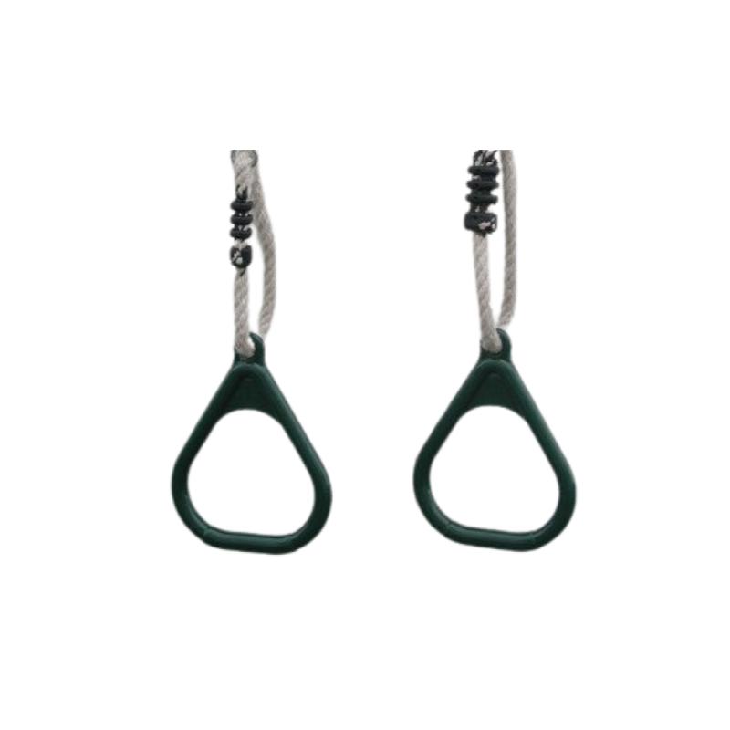 PAIRE D'ANNEAUX AVEC CORDAGE POLYPROPYLÈNE