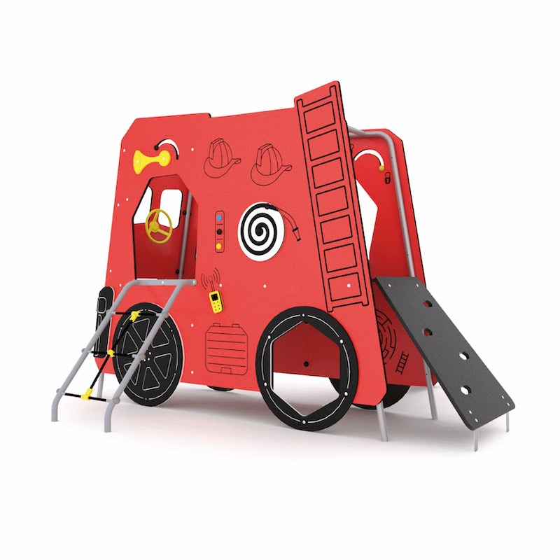 AIRE DE JEUX CAMION DE POMPIERS