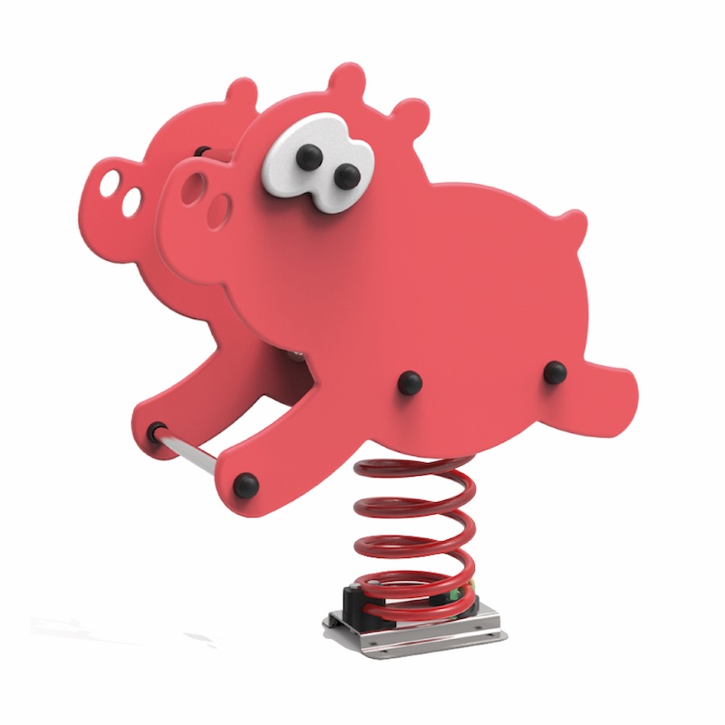 JEU SUR RESSORT COCHON