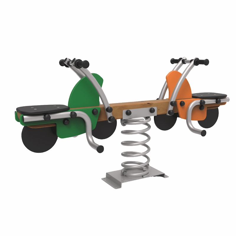 JEU SUR RESSORT MOTO