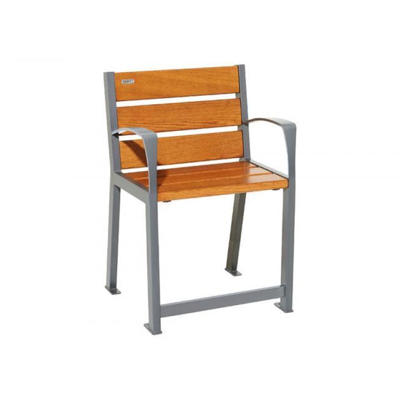 FAUTEUIL BOIS ET ACIER SILAOS SPÉCIAL SÉNIOR