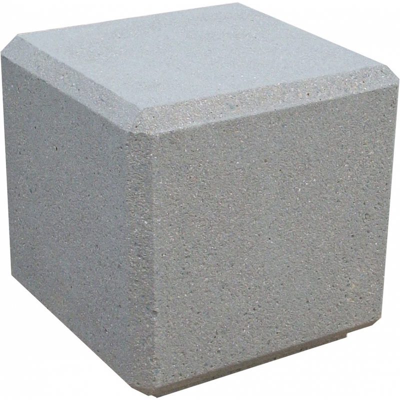 CUBE MONOBLOC EN BÉTON