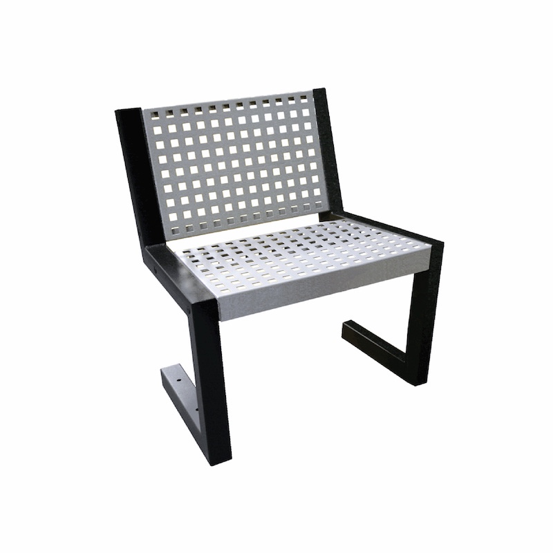 FAUTEUIL TOUT ACIER CITY