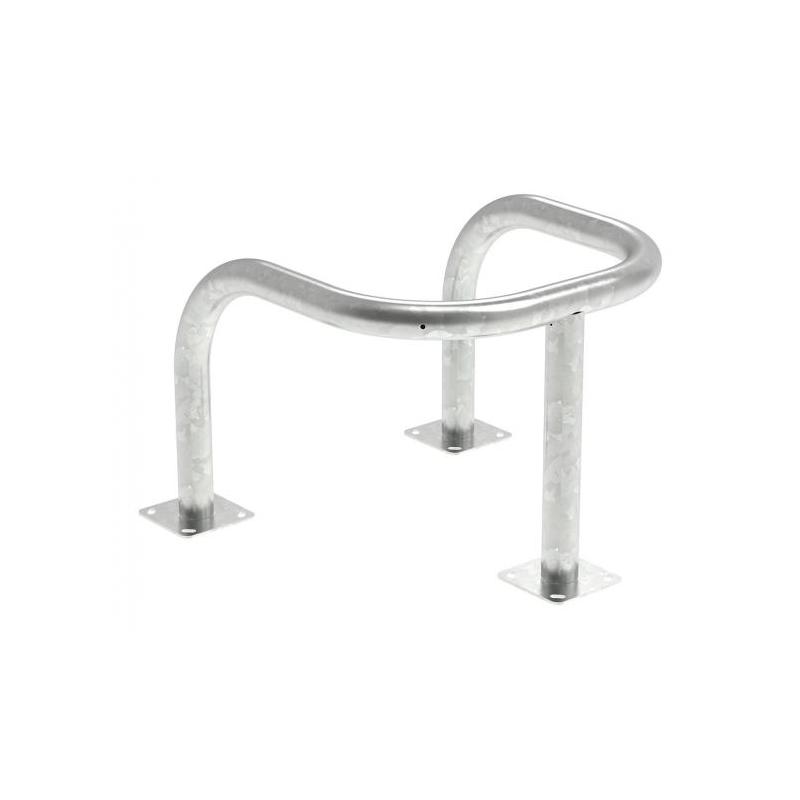 ÉTRIER DE PROTECTION GALVA DIAMÈTRE 60 MM SUR PLATINES