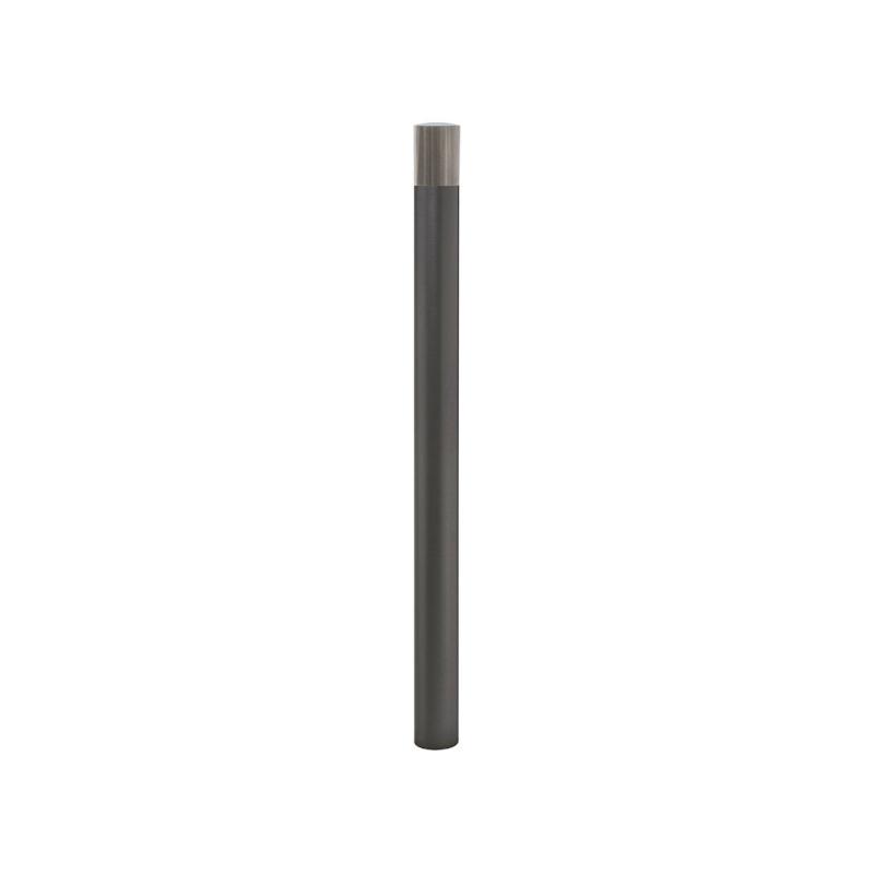 POTELET HAUTE VISIBILITÉ INOX BROSSÉ
