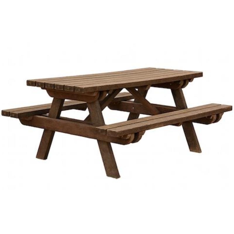 TABLE DE PIQUE-NIQUE EN PLASTIQUE RECYCLÉ CLASSIK
