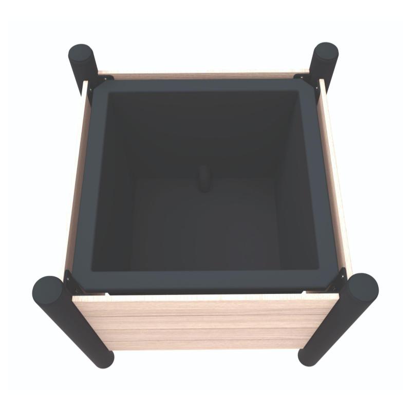 VIBRATO EXTREME Jardinière urbaine avec bac 75L