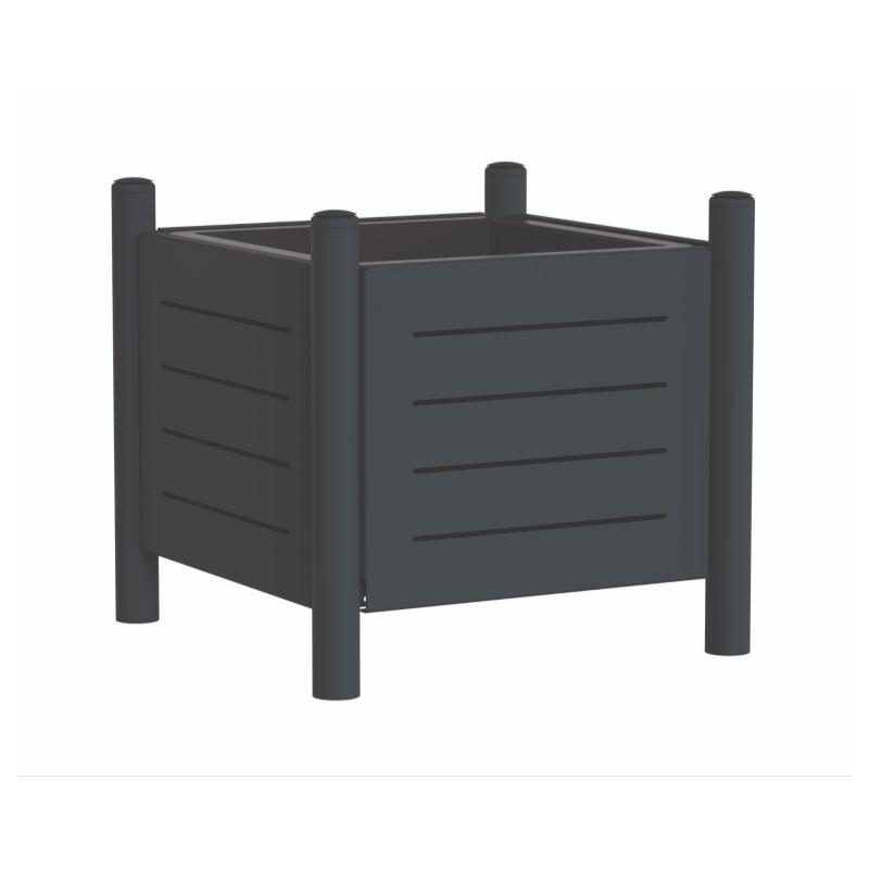VIBRATO METAL Jardinière urbaine avec bac 75L